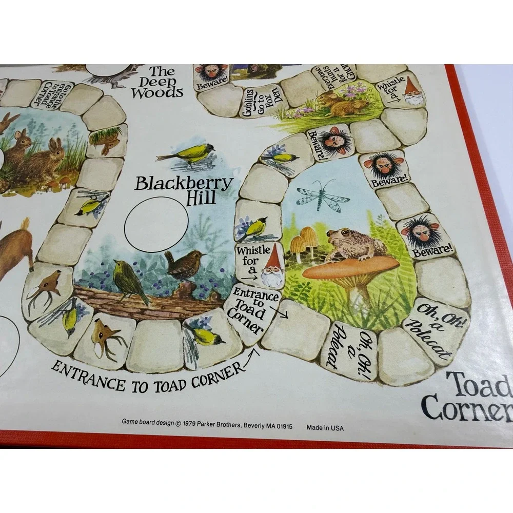 Vintage 1979 Parker Brothers GNOMES Board Game Complete No 154 Rare Fantasy